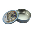 Handle Make Cookie Biscuit Tin Box Round Shape Wholesale Tin Container